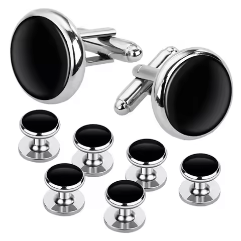 Boutons manchette goujons chemise smoking affaires